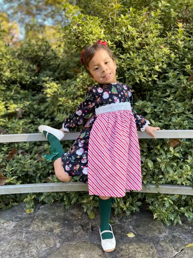 free christmas dress sewing pattern for girls