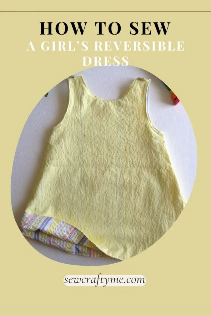  HOW TO SEW A REVERSIBLE A LINE DRESS (2)