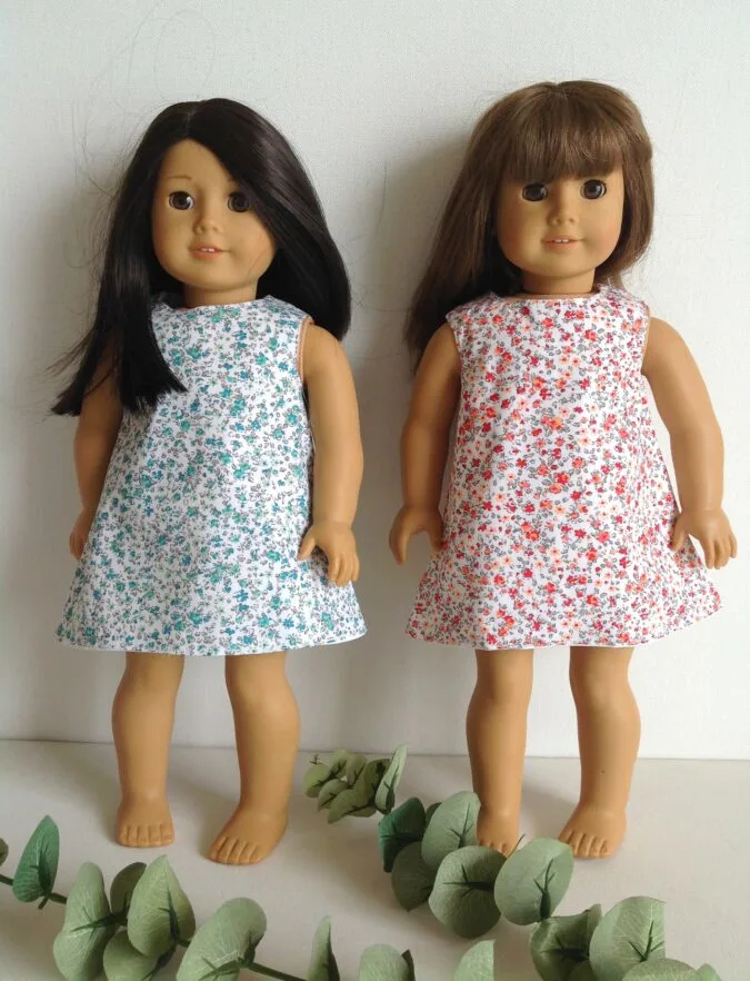 doll dress sewing pattern free