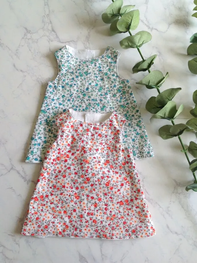 doll dress sewing pattern free