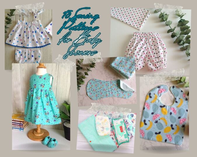 15 baby Shower Sewing Projects