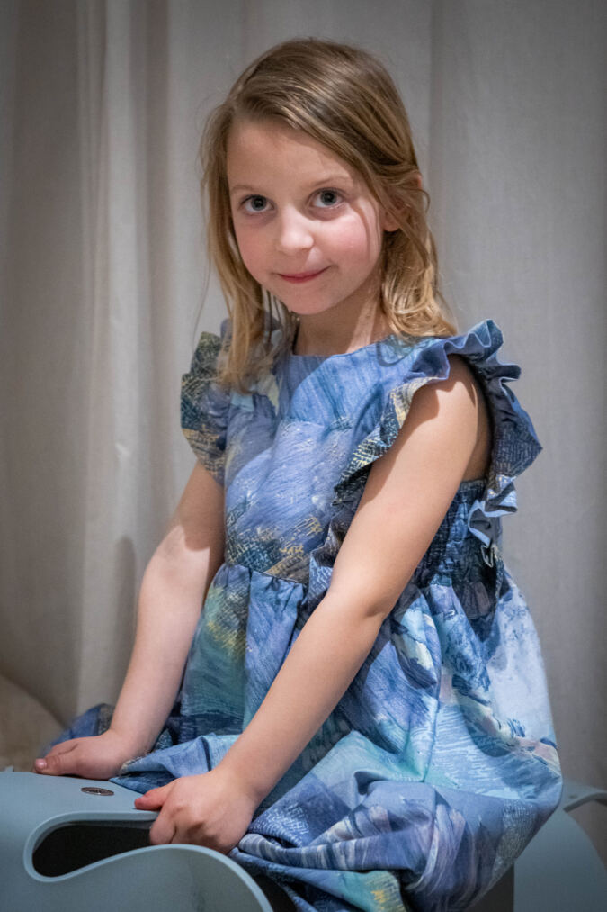 HOW TO SEW A GIRLS DRESS WITH RUFFLES