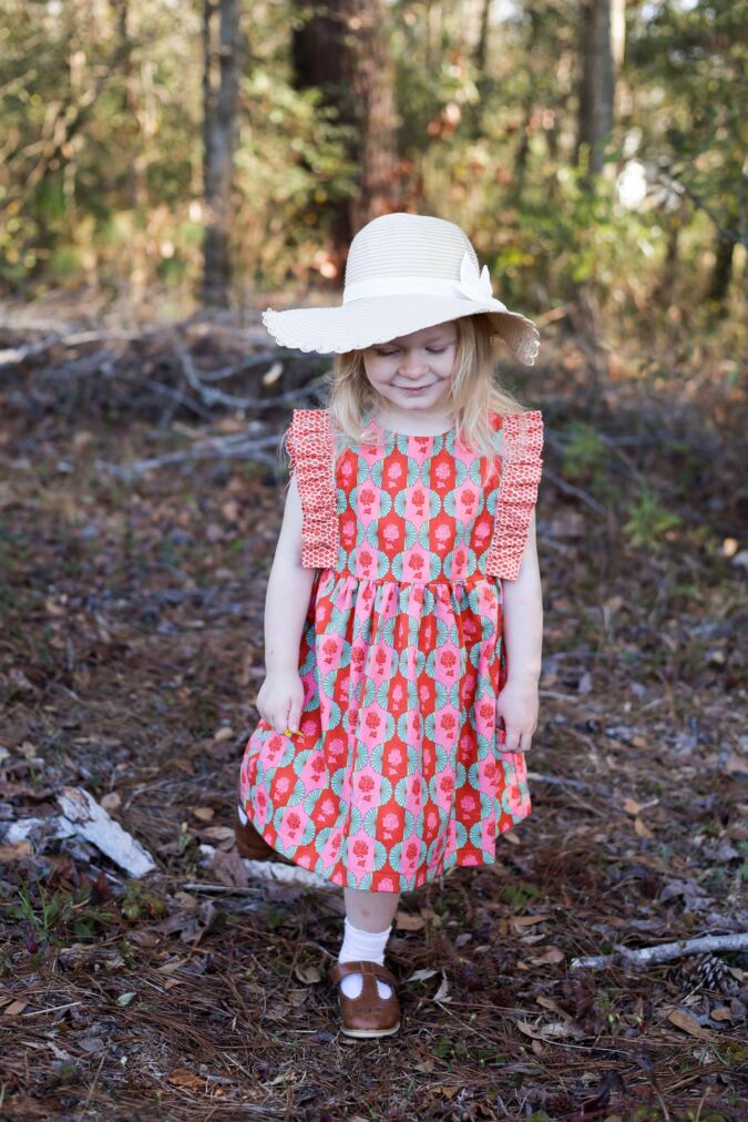 daffodil dress sewing pattern for girls 