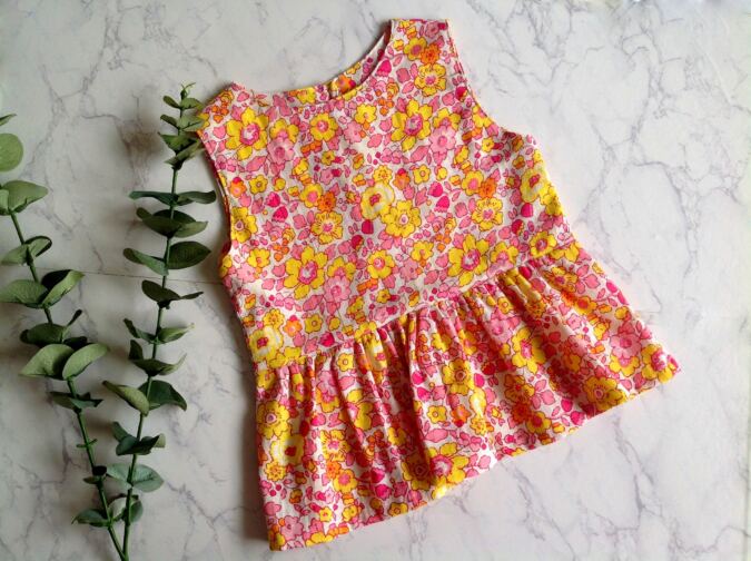 HOW TO SEW THE WILLOW TOP FR GIRLS (