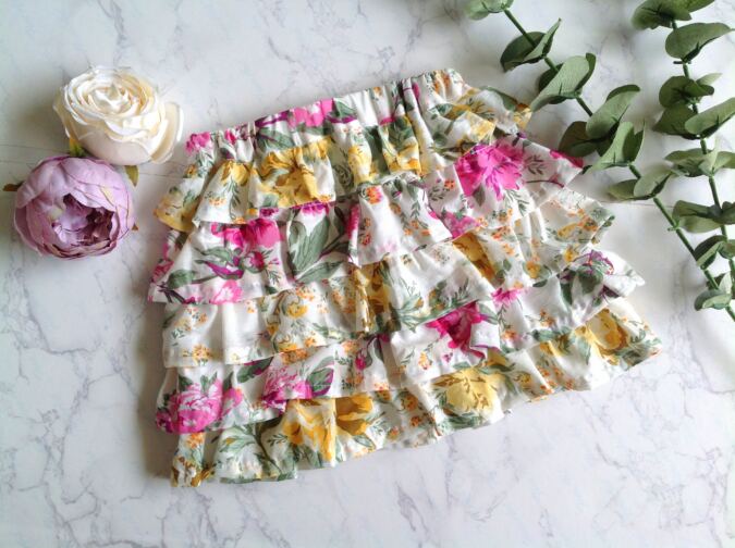 Free Girl's Ruffle Skirt Pattern