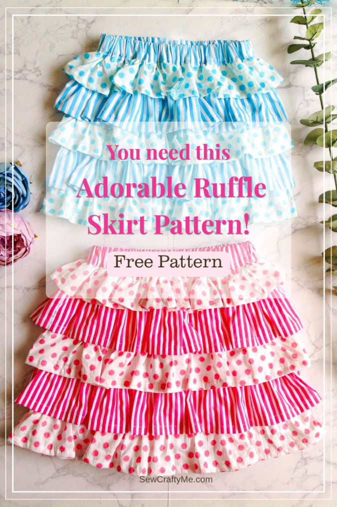 FREE RUFFLE SKIRT PATTERN FOR GIRLS
