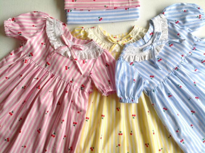 Vintage Dress Sewing Pattern for Girls &ndash; The Violet Dress
