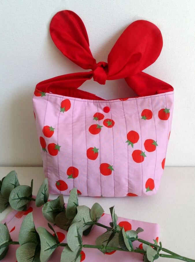 How To Sew a Quilted Knot Bag 
