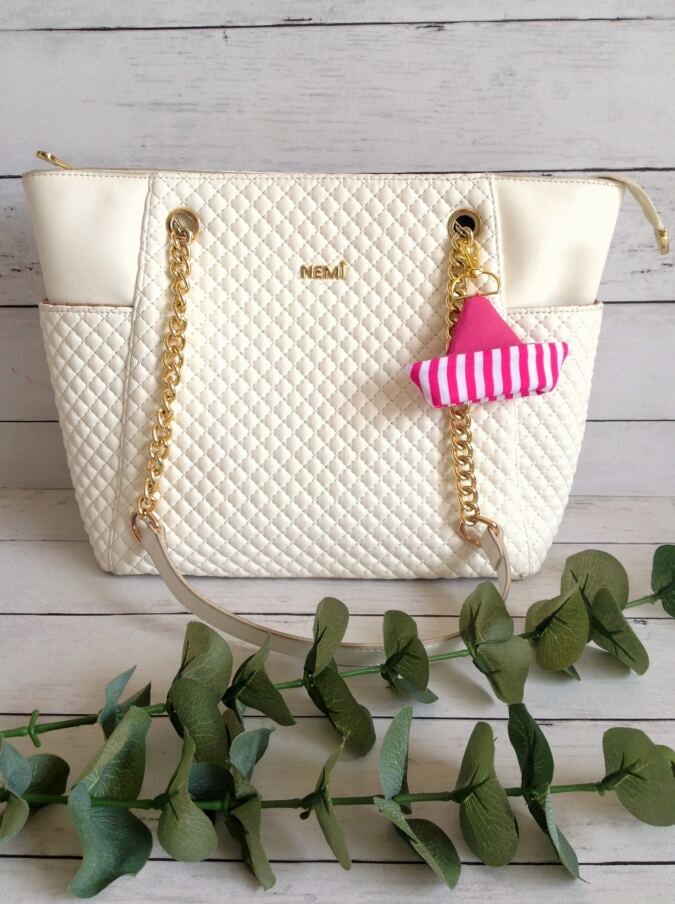 How to Sew a Fabric Boat Bag Charm