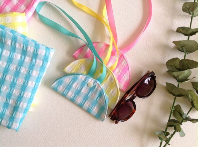 EYE GLASS CHARM SEWING PATTERN FREE